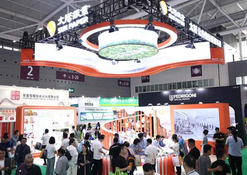 Présentation des produits exposés au Salon du papier de Shenzhen 2026